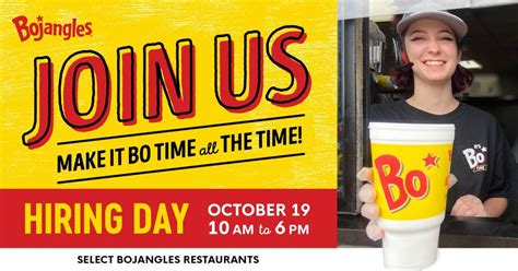 We have 426 roles today including Team Member, Maintenance, Associate, Prn and many more!. . Bojangles hiring